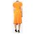 Self portrait Conjunto de top y falda de terciopelo naranja - talla UK 10 - vista 2