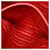 Borsa a Spalla Triangle Prada Rosso  - vista 10