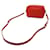 Borsa a Spalla Triangle Prada Rosso  - vista 3