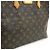 Borsa Tote Wilshire MM Monogram Louis Vuitton Marrone - vista 9