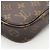 Borsa Louis Vuitton Wallet on Chain Ivy Marrone - vista 6