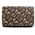 Cartera plegable Burberry en lona recubierta marrón Castaño  - vista 2