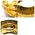Spilla in metallo dorato Chanel D'oro - vista 5