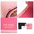 Billetera bi-fold de cuero rosa Prada - vista 5