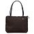 Fendi Braune Zucchino Canvas Tote Dunkelbraun