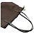 Fendi Braune Zucchino Canvas Tote Dunkelbraun - Ansicht 10