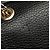 Gucci Borsa a tracolla Piccola in Vitello Nero Dollar con G Intrecciata - vista 9