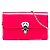 Portafoglio Louis Vuitton Pink Cherrywood Wallet On Chain Rosa