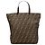 Fendi Braune Zucca Canvas Tote