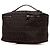 Fendi Braune Zucca Canvas Kosmetiktasche Dunkelbraun - Ansicht 2