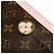 Portafoglio Louis Vuitton Monogram Flore Marrone con Catena - vista 8