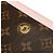 Portafoglio Louis Vuitton Monogram Flore Marrone con Catena - vista 9