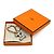 Ring Chaveiro/Charm de bolsa H Mobile da Hermès Prata Bege - vista 7