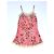 John Galliano Kleid aus rosa Seide mit Blumenmuster und Spitze - Ansicht 2