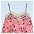 John Galliano Kleid aus rosa Seide mit Blumenmuster und Spitze - Ansicht 4