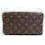 Bolso de Hombro Pochette Felicie Monogram Louis Vuitton Castaño - vista 2