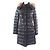 Abrigo de nylon acolchado HERMIFUR Moncler Negro