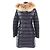 Abrigo de nylon acolchado HERMIFUR Moncler Negro - vista 3