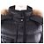 Abrigo de nylon acolchado HERMIFUR Moncler Negro - vista 4