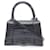 Balenciaga Hourglass Small Leather Handbag Black  ref.2495287