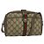 Borsa Gucci GG Supreme Web Sherry Line in PVC Beige Rosso Verde 89 02 055 Auth BA5454