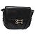 Céline Borsa a Spalla in Pelle Nera e Oro Auth fm4845 Nero D'oro