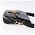 Céline Borsa a Spalla in Pelle Nera e Oro Auth fm4845 Nero D'oro - vista 3