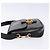 Céline Borsa a Spalla in Pelle Nera e Oro Auth fm4845 Nero D'oro - vista 4