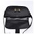 Céline Borsa a Spalla in Pelle Nera e Oro Auth fm4845 Nero D'oro - vista 9