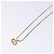 Collana in metallo dorato con logo CD in pietra Christian Dior Auth 140833 - vista 10