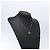 Collana in metallo dorato con logo CD in pietra Christian Dior Auth 140833 - vista 14