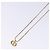 Collana in metallo dorato con logo CD in pietra Christian Dior Auth 140833 - vista 4