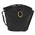 Borsa a Spalla in Tela Trotter Christian Dior Nero Oro Auth ep10350 D'oro