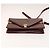 CARTIER Sac Must Line Cuir Suède 5Set Bordeaux Auth 141369 - vue 11