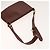 CARTIER Sac Must Line Cuir Suède 5Set Bordeaux Auth 141369 - vue 15