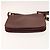 CARTIER Sac Must Line Cuir Suède 5Set Bordeaux Auth 141369 - vue 17