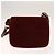 CARTIER Sac Must Line Cuir Suède 5Set Bordeaux Auth 141369 - vue 3