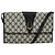 Gucci Borsa a spalla GG Supreme in PVC Navy Gold Auth ep10523 D'oro Blu navy