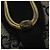 Gucci Borsa a spalla GG Supreme in PVC Navy Gold Auth ep10523 D'oro Blu navy - vista 19