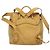 Zaino GUCCI in pelle scamosciata beige oro Auth 135058 D'oro - vista 2