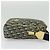 Christian Dior Trotter Canvas Schultertasche Navy Silber Authentisch gh726 Marineblau - Ansicht 4