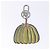 LOUIS VUITTON Portachiavi Charm Zucca metallo Giallo M01103 LV Auth 140762 - vista 2