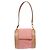Bulgari Borsa a mano BVLGARI Logo Mania Be Zero One in tela rossa e oro Auth BA5419 Rosso D'oro - vista 13