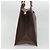 Céline Borsa a mano in tela Macadam CELINE in pelle PVC marrone oro Auth ep10408 D'oro - vista 3