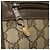 Borsa a Spalla GUCCI GG Supreme Web Sherry Line PVC Beige Oro Rosso Auth BA5506 D'oro - vista 18
