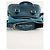 Maison Martin Margiela Mini borsa in pelle blu - vista 5