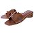 Hermès Chaussure HERMES Oran en Cuir Marron - 102903 - vue 3