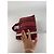 Vintage Hermès Mini-Canvas-Tote-Bag rot Schwarz - Ansicht 13