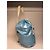Vintage Courreges Paris Eisblaue Bucket Bag - Ansicht 10