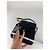 Vintage Givenchy Ledertasche in Marineblau - Ansicht 10